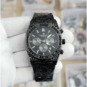 Aude_mars Pig_uet Royal Oak Crystal Chronograph