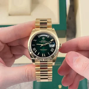 day date gold green